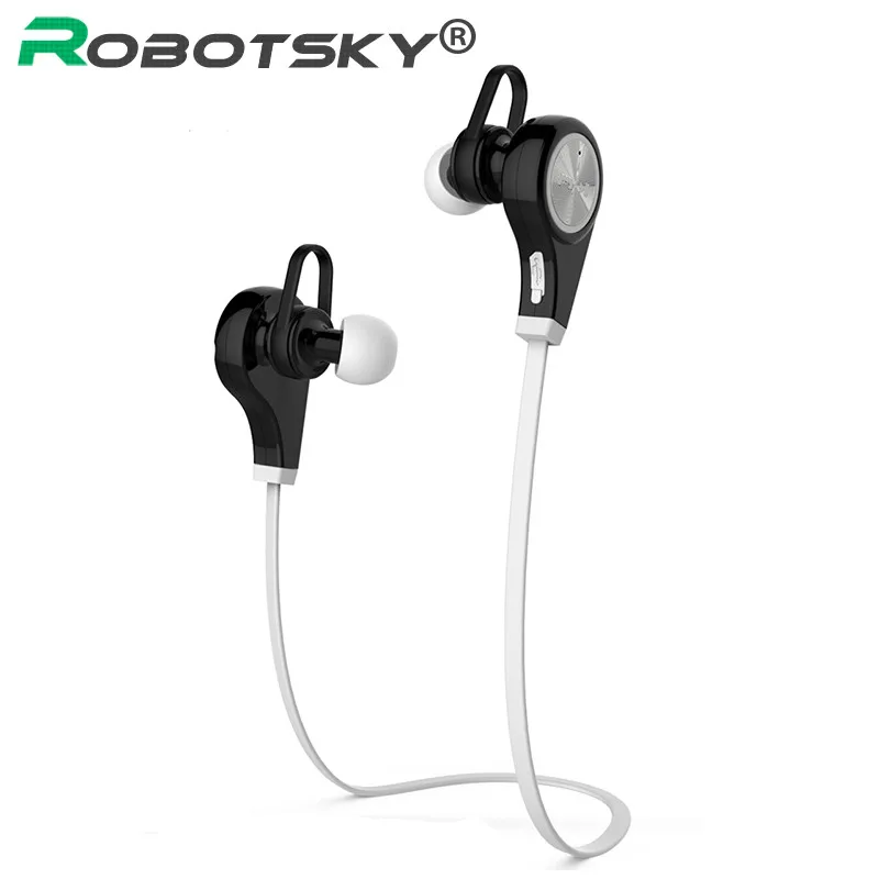 

Robotsky Q9 Wireless Bluetooth V4.1 Headphone Stereo Sports Bluetooth Earphone with Microphone