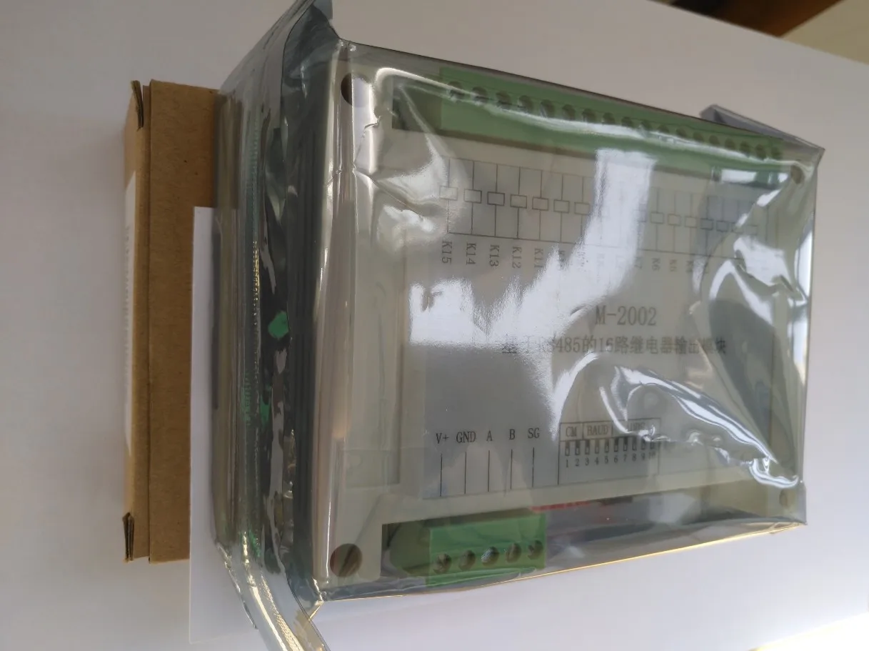 16 канальный цифровой входной модуль DI RS485 Modbus плата для сбора данных PLC extended