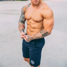 YEMEKE тренажерные залы Лето Высококачественная брендовая одежда бандитские шорты короткие пляжные инженер Для мужчин одежда