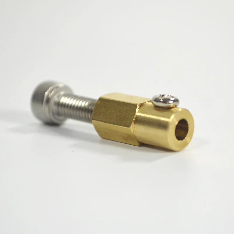 

4mm Brass Hex Coupling For 38MM Plastic Omni Wheel 18037