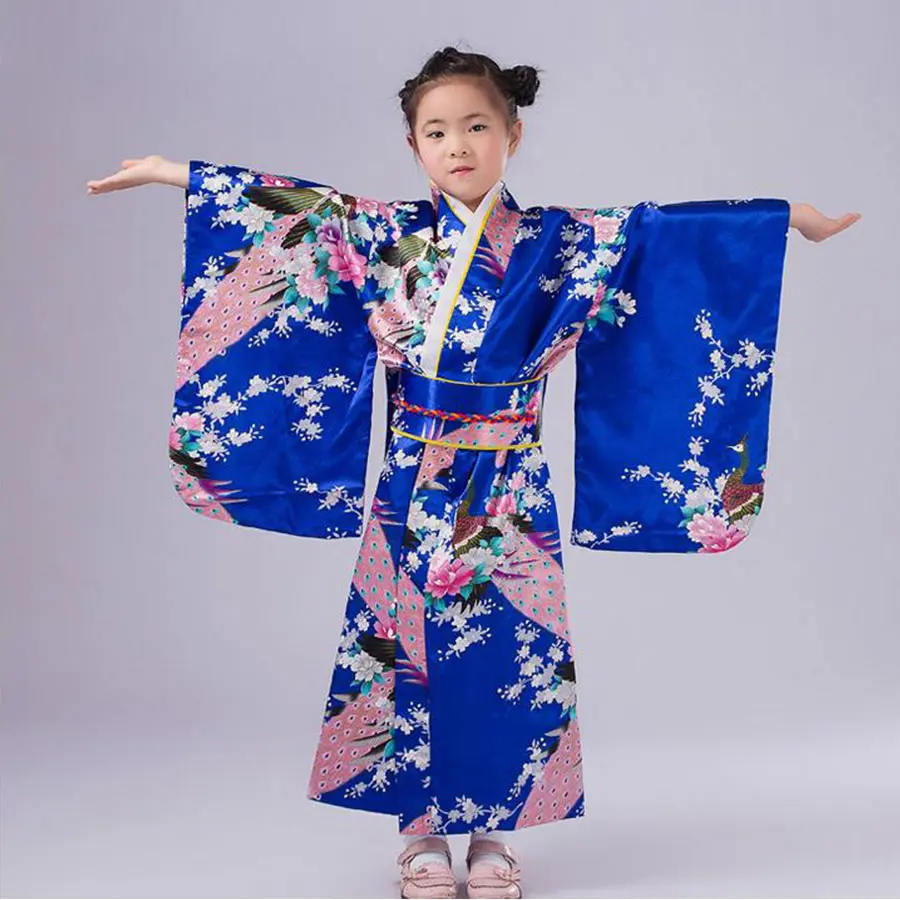 5 colors Children Yukata obi Vintage Japanese gril's ...