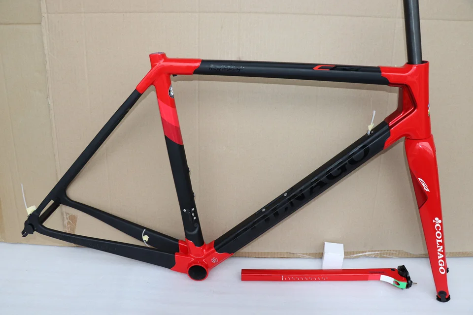2019 популярная распродажа Colnago C64 синяя карбоновая рама T1100 UD для дорожного