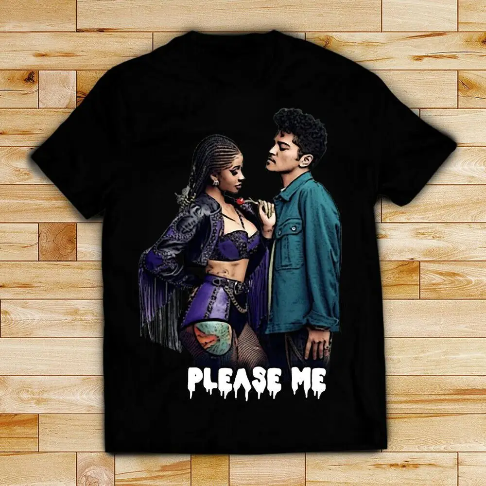 

Cardi B and Bruno Mars Lease Me Shirt New T Shirts Unisex Funny Tops Tee Basic Models Best T Shirts for Men