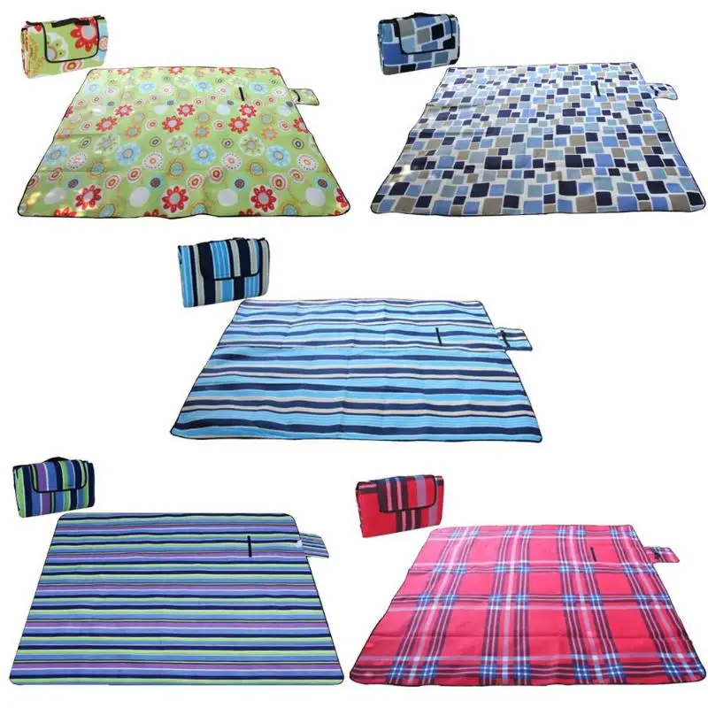 2x2 m في الهواء الطلق التخييم وسادة طوي سجادة للرحلات المشي مقاوم للرطوبة بطانية التخييم حصيرة للنزهات الحصير في الهواء الطلق خيمة للشاطئ حصير...
