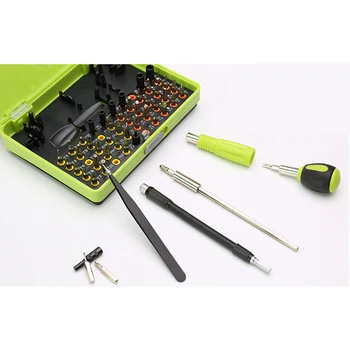 

Multi-Bit 53 in 1 Precision Screwdriver Tweezer Repair Tool for Cell Phone Repairing JDH99