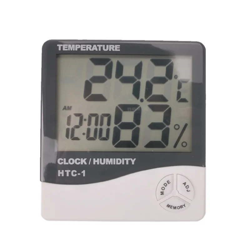 

Indoor and Outdoor Electronic Thermometer Digital Display Meter Home Baby Room Temperature and Humidity