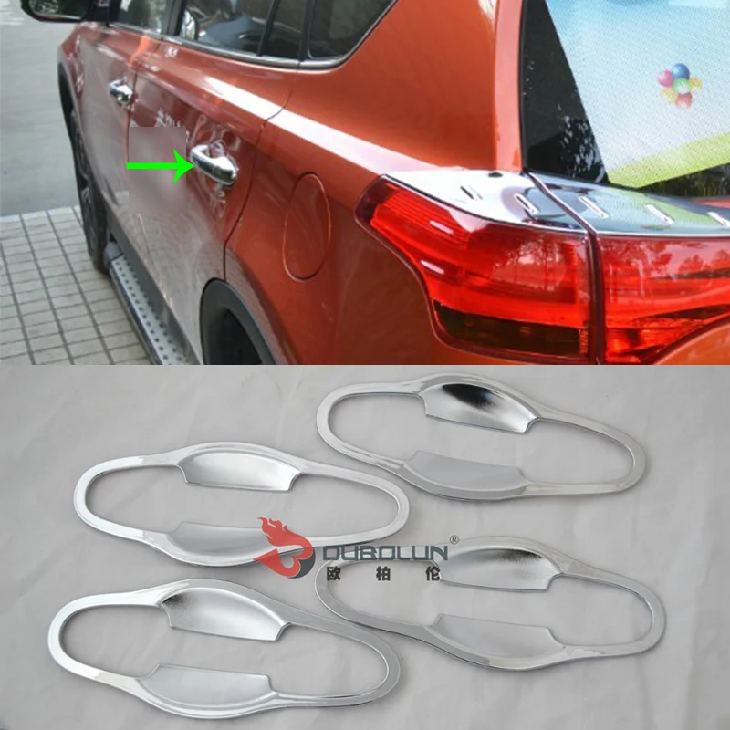 OUBOLUN ABS exterior car parts Car body kits door handle bowl cover For toyota 2014 RAV4 OUBOLUN ABS exterior car parts Car body kits door handle bowl cover For toyota 2014 RAV4