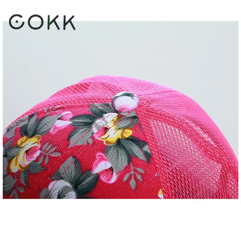 Casquette Snapback à Fleurs Motif Fleuri Streetwear