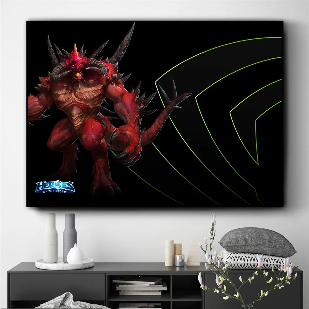 "Heroes Of The Storm" игровые персонажи настенные фотографии постеры Художественная