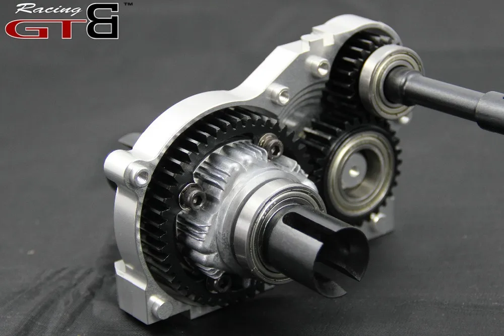Металлическая коробка передач gtпринимающая для HPI km rv baja 5b ss 5t 5sc|gear box|metal gear boxgear