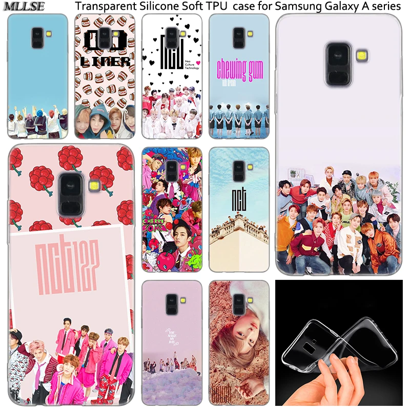 

NCT 127 Kpop Boy Silicone Case For Samsung Galaxy A50 A30 A10 A40 A6 A8 Plus A20 E A5 A7 2018 2017 2016 Note 9 8 Fashion Cover