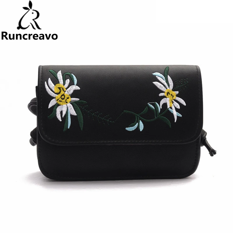 

2018 crossbody bags for women leather handbags luxury handbags women bags designer Embroidery Purse shoulder Bags sac a main