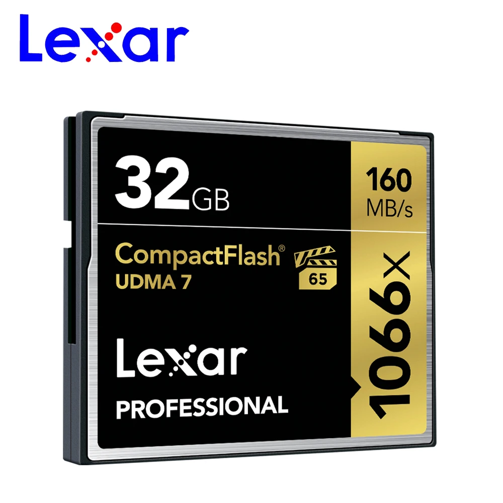 Дешевый Lexar 1066X карта памяти sd карта 160 МБ с. с. 32 Гб 64 Гб 128 Гб CompactFlash CF карта памяти micro sd для Dslr камеры Hd видеокамера 3 к 4 к