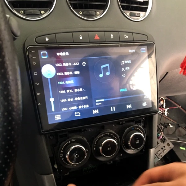 Excellent 9" 2.5D IPS Android 8.1 Car DVD Multimedia Player GPS for Peugeot 308 408 308SW 2007-09-2010-2014 audio radio stereo navigation 5