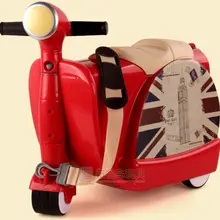 Чемодан для скутера, детский мотоциклетный костюм, чехол для езды на мотоцикле для мальчиков и девочек, чехол на колесиках, чехол для путешествий, чехол для костюма, детские игрушки