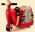 Scooter luggage Children's motorcycle suitcase ride boys and girls baby Trunk Trolley case Travel Box suitcase box kid toys