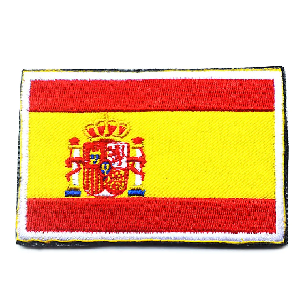 2016 New Arrival New Spain Espana Flag Spanish Iron On Patch MC Biker 