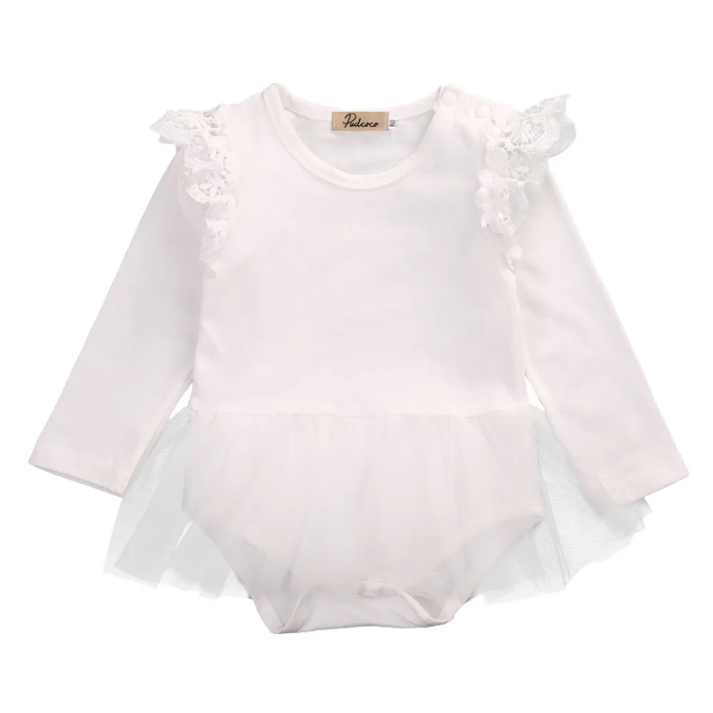 Hot Sale Newborn Toddler Baby Girls Clothes Spring Summer Long Sleeve