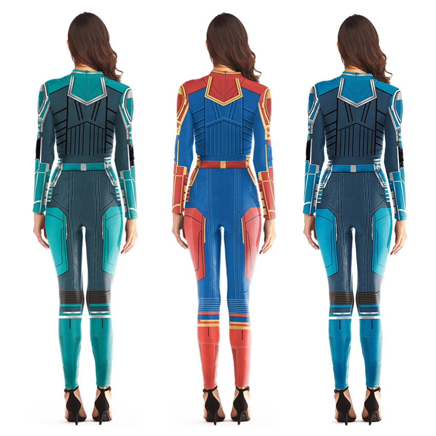 Квантовый костюм Железного человека, женские костюмы капитана Марвел, костюм на Хэллоуин для женщин, костюм Капитана Америки