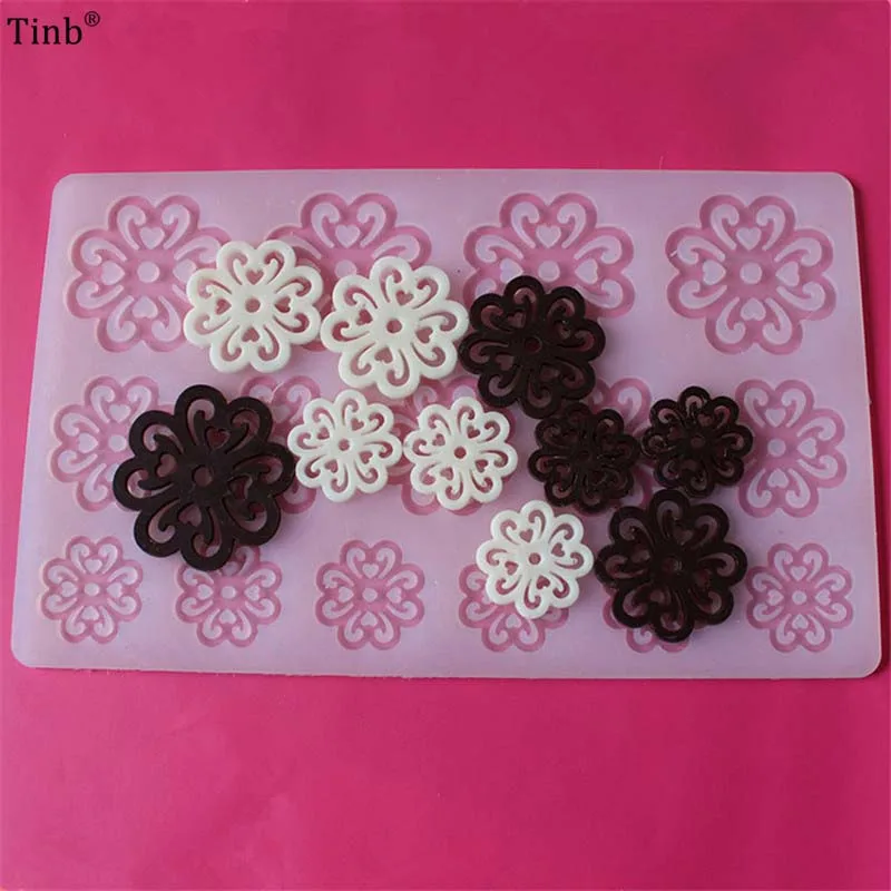 

3D Silicone Mold Cake Decorating Tool Flower Shape Chocolate Mold Silicone Moule Kitchen Pastry Tools Baking Form silikon Mould