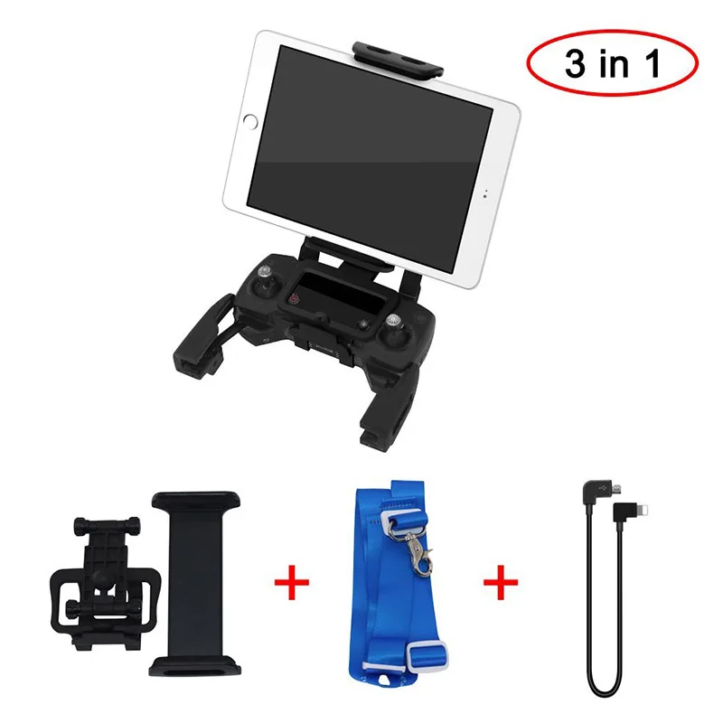 

Phone Tablet Stand Neck Lanyard Foldable Extendable Mount Holder for DJI MavicAir Pro Spark ASD88