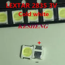 200 PCS/ LEXTAR 2835 3528 1210 3 в 1 Вт-2 Вт SMD светодиодный для ремонта ТВ Подсветка холодный белый ЖК-дисплей Подсветка светодиодный