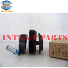 Для Epica V200 12 V 6PK 124/120 мм кондиционер магнитная муфта компрессора кондиционера для автомобиля магнитная муфта 6 канавок шкив
