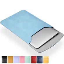 Мягкий Ультратонкий чехол из искусственной кожи для ноутбука Macbook Air Pro retina 11 12 13 15 чехол для ноутбука Macbook A1706 A1707 A1708