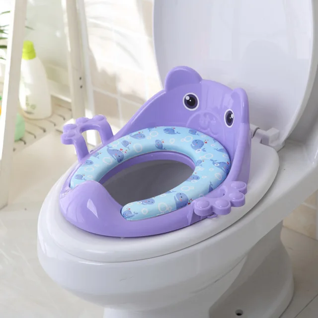 

Baby Toilet Potty Seat Children Potties Seat With Armrest Girls Boy Toilet Training Potty Safety Cushion Comfortable Infant Care