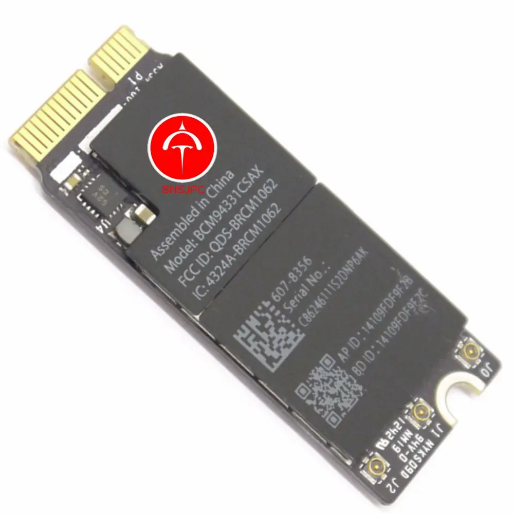 

AIRPORT WIRELESS CARD for MacBook Pro Retina 13" A1425 Late 2012/Early 2013 BCM94331CSAX 661-6534, 661-7013