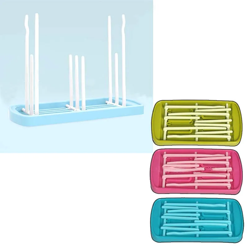 Сушилка для бутылочек, сушилка для детских бутылочек, сушилка для детских бутылочек синего и розового цвета, сушилка для чистки детских бутылочек, сушилка для хранения, сушилка для хранения, держатель, полка