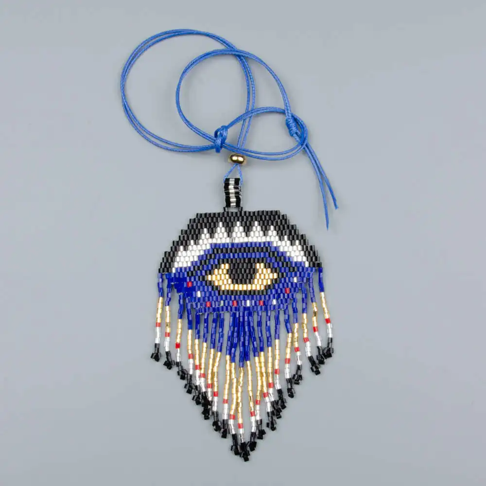 Go2boho ожерелье от сглаза MIYUKI ожерелье s Кулон Bijoux Femme Kolye ожерелье женские ювелирные изделия ручной работы Тканые подарочные бусы Delica