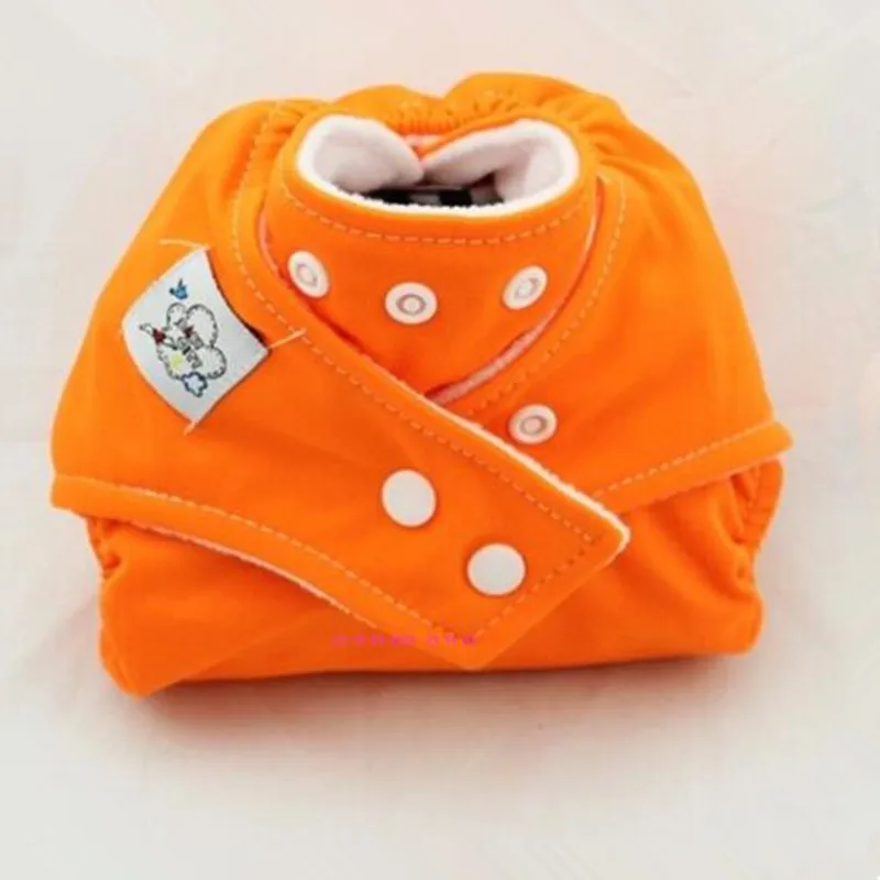 Многоразовые Детские Детский подгузник пеленки детские подгузники мягкие чехлы с блестками детские пеленки Размеры Регулируемый тренировочными брюками Размеры регулируемый - Цвет: Orange