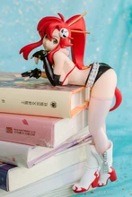 1 10 Japanese original anime figure Tengen Toppa Gurren Lagann yoko action figure collectible model font