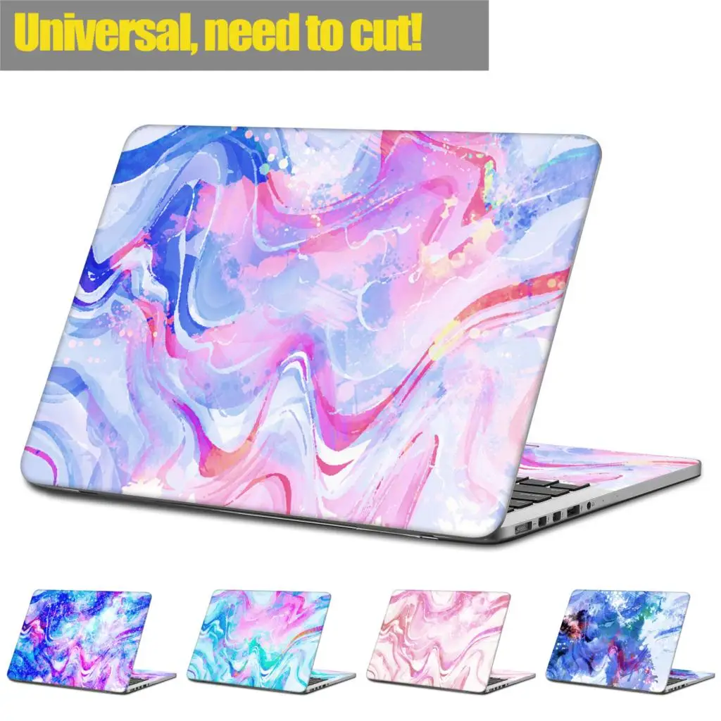 Красочные дизайн наклейки виниловые на кожу для MacBook Air Pro 13 &quot14&quot 12 &quot15&quot