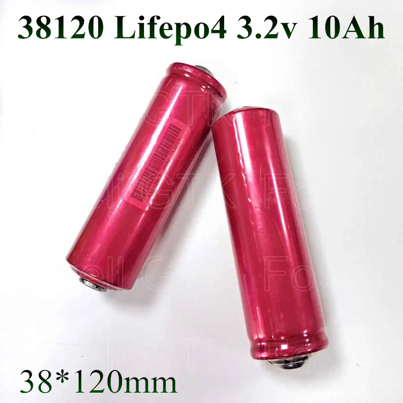 8 шт. lifepo4 3,2 В 10Ah ячейка 38120 3,2 В 10ah deep life po not lithium 30A для упаковки diy 12 В 10ah power storage+ винты