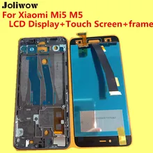 tested for Xiaomi Mi5 M5 LCD Display Touch Screen frame tools Digitizer Glass Lens Assembly Replacement