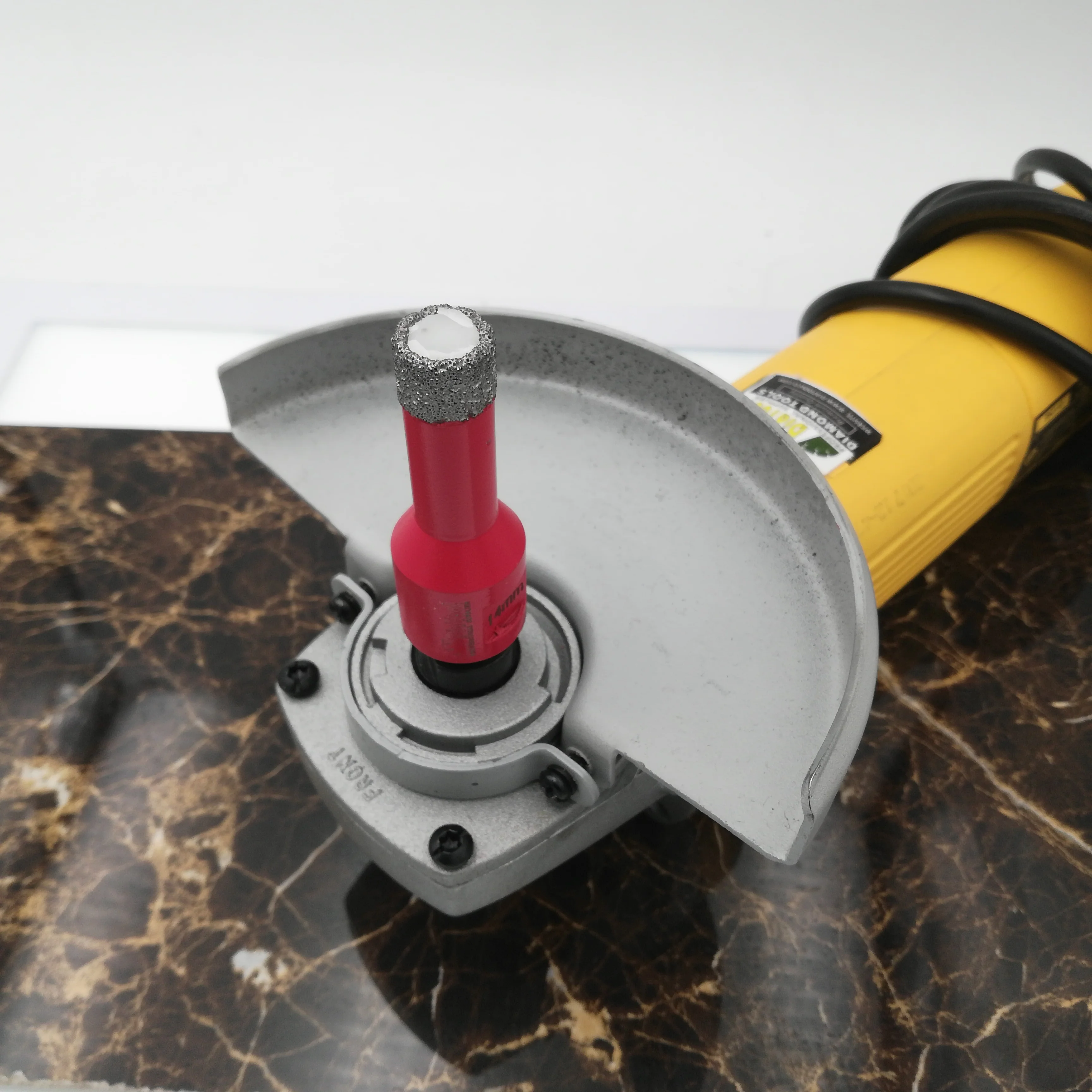 M14 connection 2pcs Vacuum brazed diamond drilling core bits, Dry drilling, Dia6mm