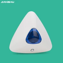 Беспроводная Крытая Вспышка Сирена поддержка enrol 20 шт. датчик сигнализации 2 шт. пульт дистанционного управления 100 дБ стробоскоп сирена для интеллектуальная система сигнализации