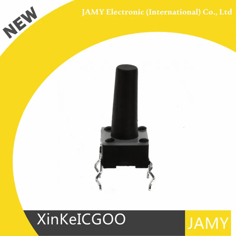 Original 100PCS 2-1825910-7 SWITCH TACTILE SPST-NO 0.05A 24V 6*6*13 Light touch switch | Электроника