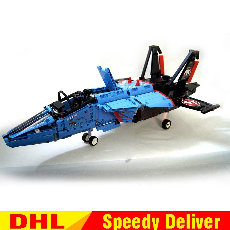 

LEPIN 20031 1151pcs new Technic Series The jet racing aircraft Model Building Kits Set Brick legoings Toys Clone 42066