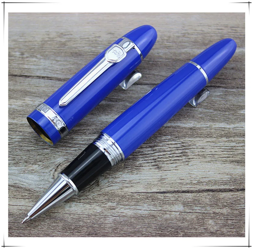 JINHAO 159 привлекательное Высокое качество синяя бочка Роскошная гелевая шариковая