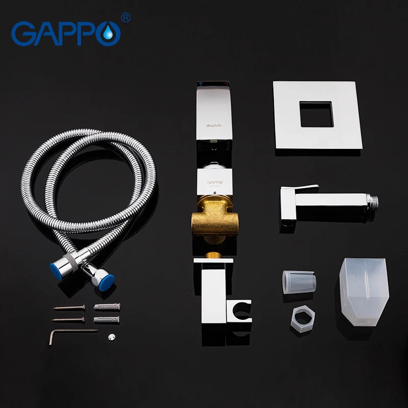 conjunto de banheiro preto handheld bide abs bide 06