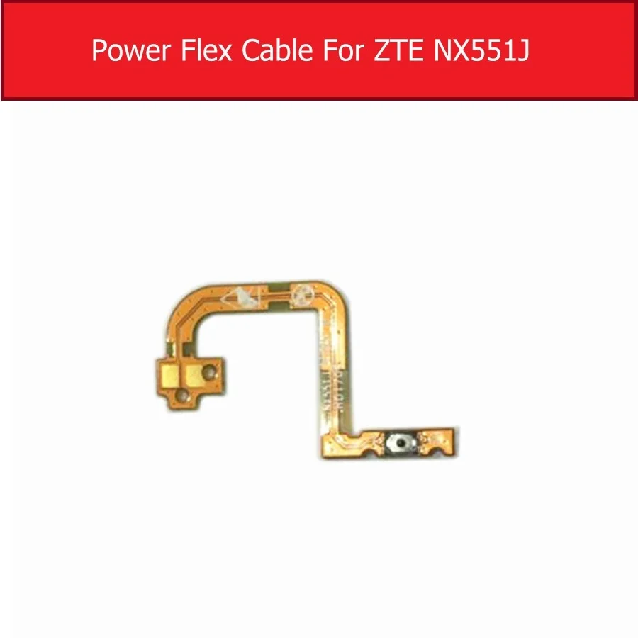 

Power & Volume Control Side Key Switch button Flex Cable For ZTE Nubia M2 NX551J Power & Volume Flex Ribbon Replacement Parts