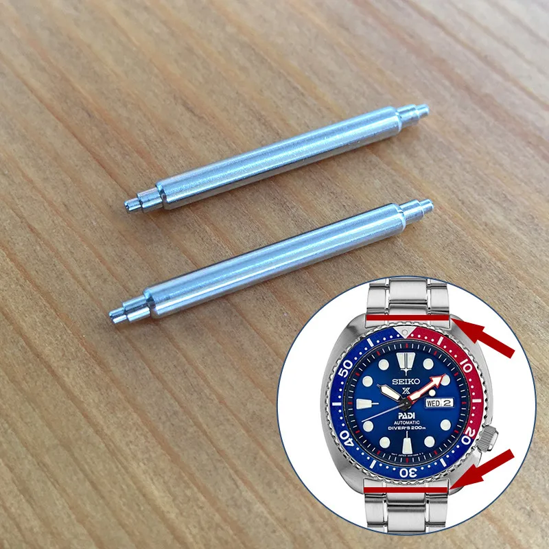 Стальные ушные трубки 20 5 мм * 2 для Seiko Prospex автоматические часы | Наручные