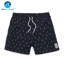 Gailang Brand Men Beach Shorts Board Trunks Shorts Casual Quick Drying Male Swimwear Swimsuits Bermuda Casual