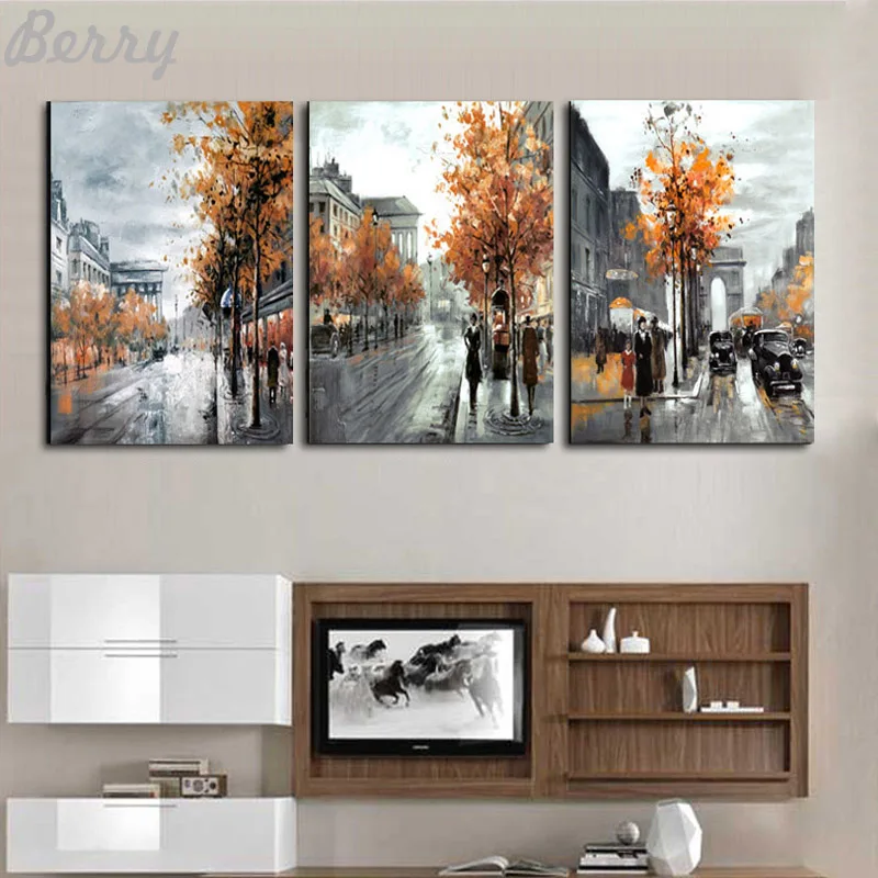 

Diamond embroidery landscape 5D diamond cross stitch resin square diamond sets unfinished diy diamond painting shopping street