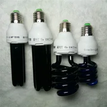 E27 20 Вт 40 Вт 220 В ультрафиолетовый светильник энергосберегающая лампа спиральная кварцевая флуоресцентная УФ-лампа черный светильник CFL 365 нм лампы для спальни