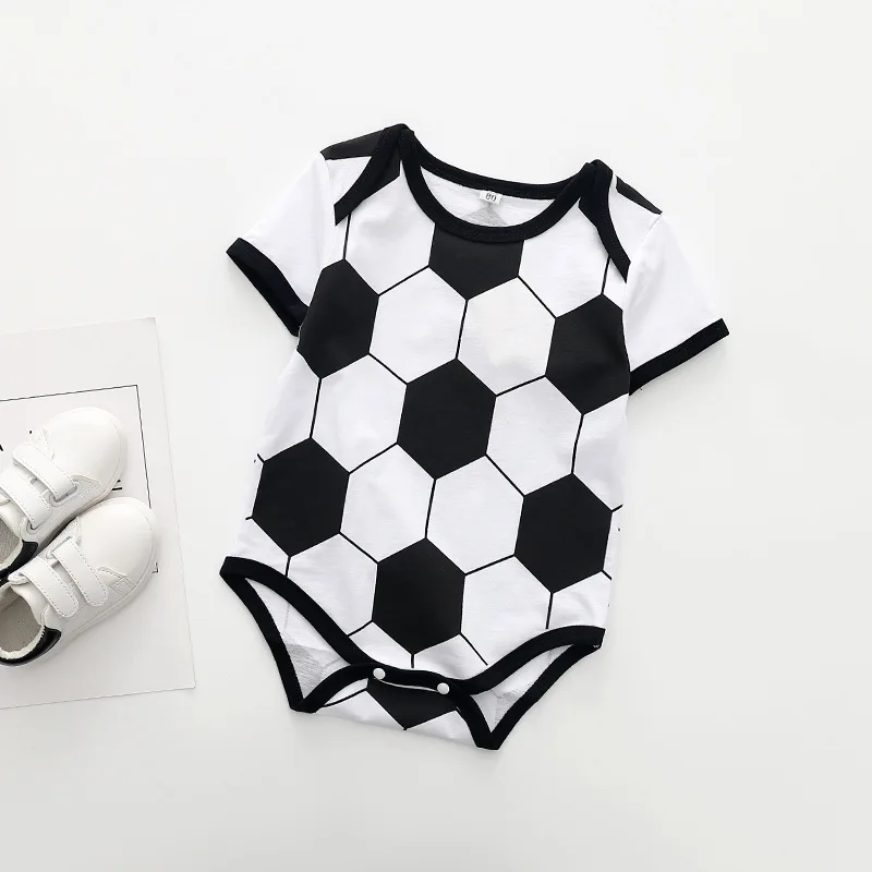 Модный комбинезон для новорожденных мальчиков; спортивный комбинезон для младенцев; брендовая повседневная одежда для баскетбола, футбола, бейсбола; детская одежда с рисунком DS9 - Цвет: B