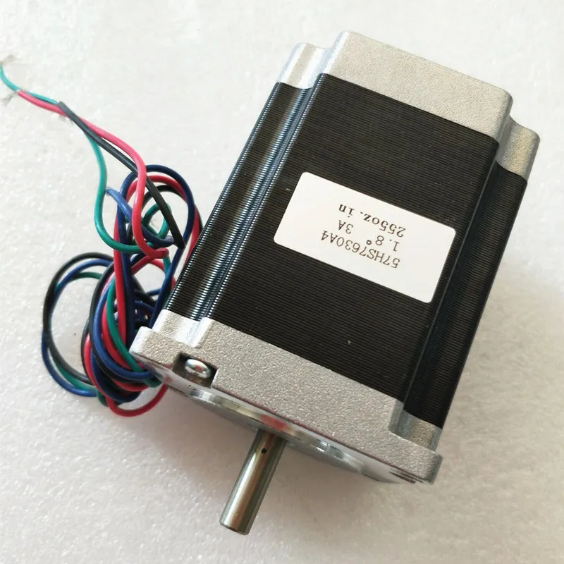 

3 PCS NEMA 23 CNC Step Stepping Stepper Motor, 76mm, 3.0A, 255oz-in